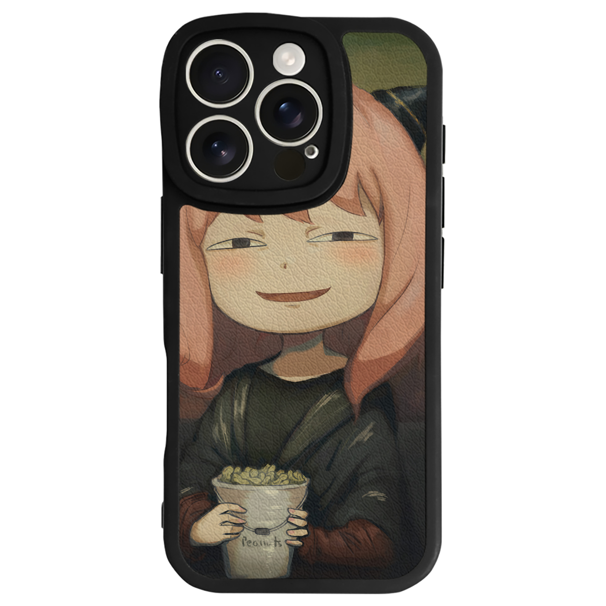 （画像用） SPY×FAMILY间谍家家酒 【iPhone 16シリーズ対応】シリコンスマホケース（レザー調） 材質：シリコン